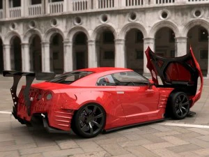 nissan r35 bensopra 3D Model