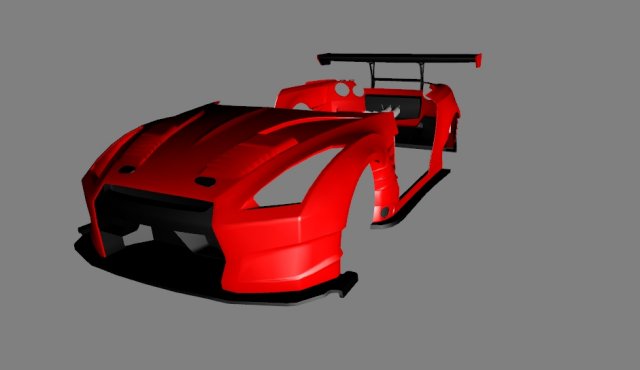 bensopra bodykit 3D Model .c4d .max .obj .3ds .fbx .stl .blend 