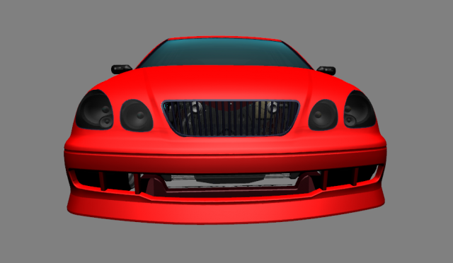 toyota aristo jzs161 3D Model .c4d .max .obj .3ds .fbx .stl .blend 