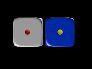 basic dice 3Dモデル