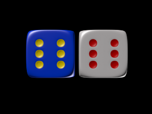 basic dice 3Dモデル