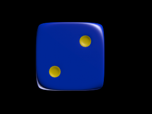 basic dice 3Dモデル