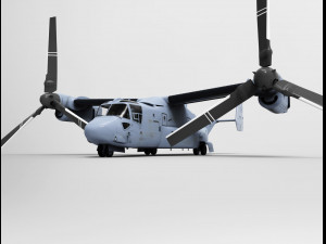 helicopter mv22 osprey 3Dモデル
