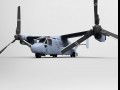 helicopter mv22 osprey Model 3D