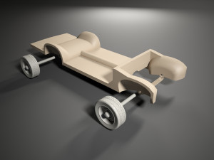 chevy impala 1967 3d printable model 3Dプリントモデル