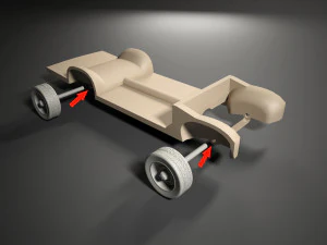 chevy impala 1967 3d printable model 3D Print Model