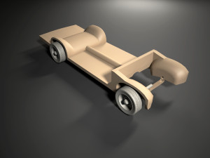 chevy impala 1967 3d printable model 3Dプリントモデル