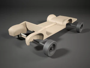 chevy impala 1967 3d printable model 3D Print Model