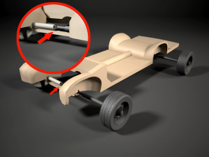 chevy impala 1967 3d printable model 3Dプリントモデル
