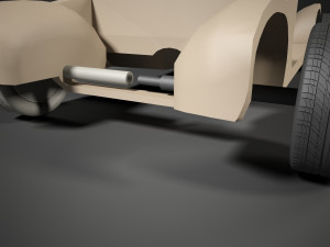 chevy impala 1967 3d printable model 3Dプリントモデル