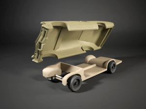 chevy impala 1967 3d printable model 3D Print Model