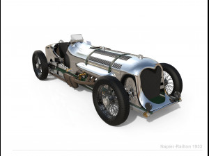 napier-railton race car 3D Model