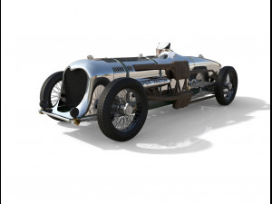 napier-railton race car 3D Model