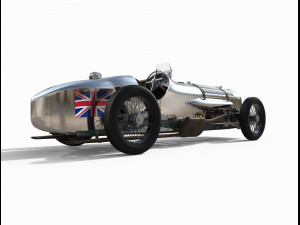 napier-railton race car 3D Model