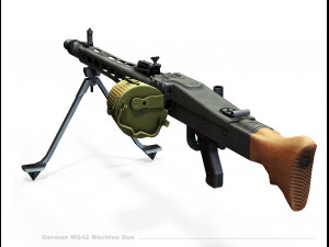 mg 42 machine 3D Model