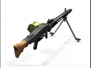 mg 42 machine 3D Model