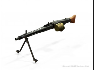 mg 42 machine 3D Model
