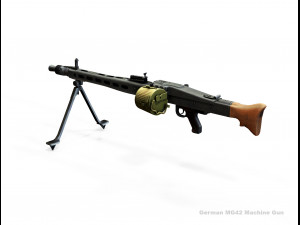 mg 42 machine 3D Model