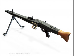 mg 42 machine 3D Model