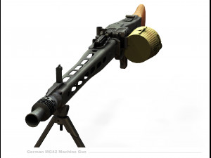 mg 42 machine 3D Model