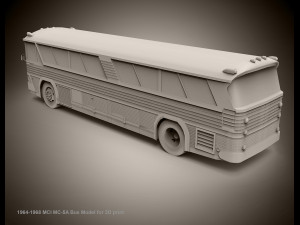 Mci mc-5a bus model 3D-printmodel