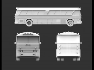 Mci mc-5a bus model 3D-printmodel