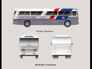 Mci mc-5a bus model 3D-printmodel