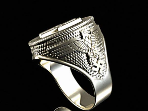 Ring waffen ss 3D Print Model