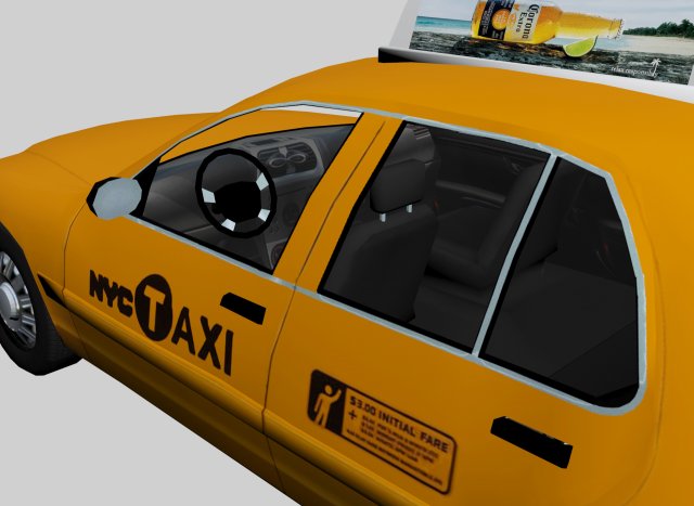 Taxi-Schild 3D-Modell $19 - .3ds .blend .c4d .fbx .max .ma .lxo .obj -  Free3D