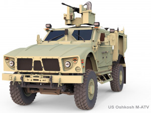 US Oshkosh M-ATV 3D Model