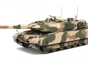 Leopard 2A7 3D Model