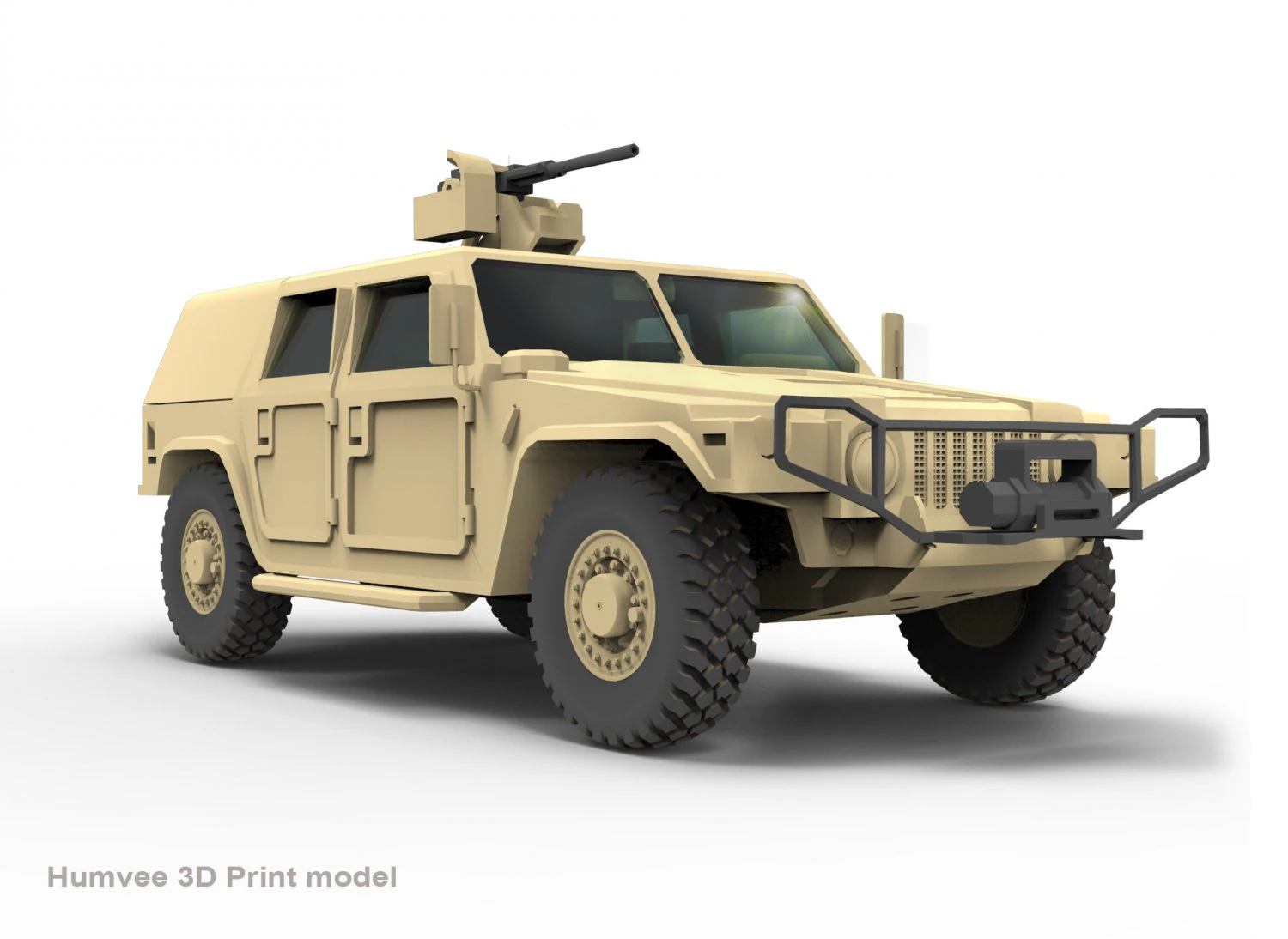 Humvee 3D Print model 3D Print Model .c4d .max .obj .3ds .fbx .stl .blend 