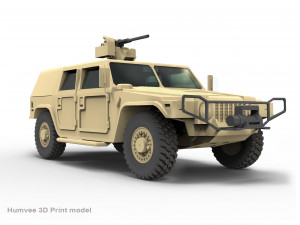 Humvee 3D Print model 3D Baskı Modeli