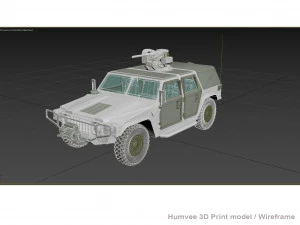 Humvee 3D Print model 3D Print Model