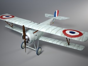 nieuport 17 3D Модель