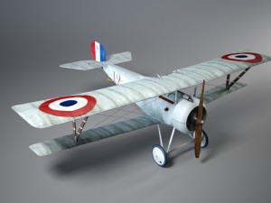 nieuport 17 3D Модель