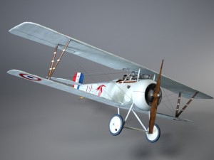 nieuport 17 3D Модель