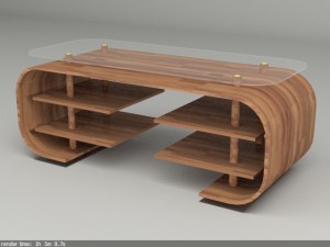 table tv for a living Modelo 3D