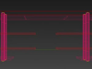 table tv for a living 3D Model