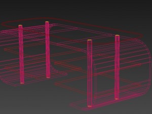 table tv for a living Modelo 3D