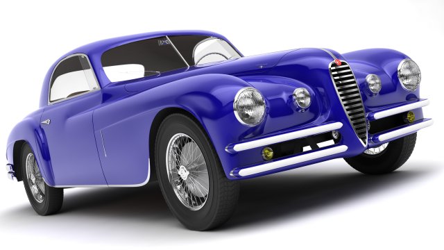 alfa romeo 6c 2500 ss coupe 3Dモデル .c4d .max .obj .3ds .fbx .stl .blend 