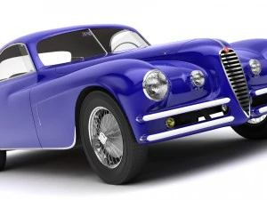 alfa romeo 6c 2500 ss coupe 3D Model