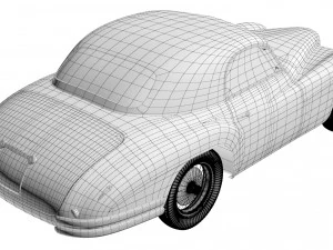 alfa romeo 6c 2500 ss coupe 3D Model