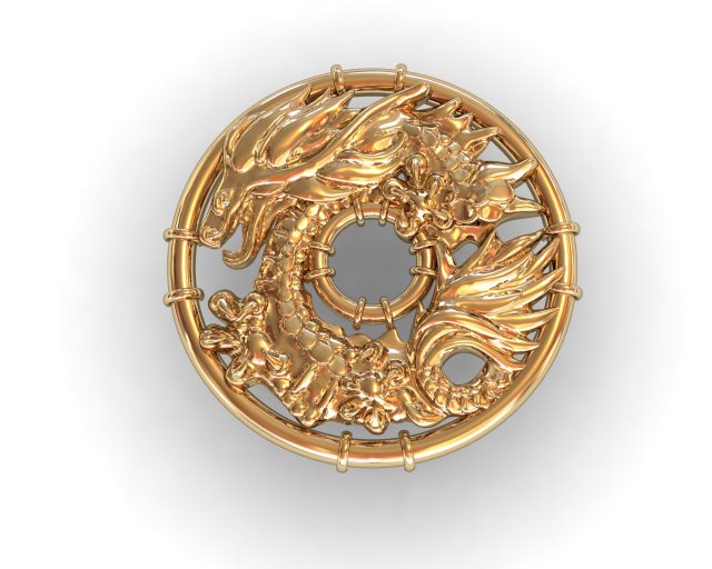 dragon 3D-Modell .c4d .max .obj .3ds .fbx .stl .blend 