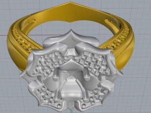 ring flower 3D Модель