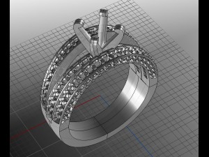 jewellery ring 3D मॉडल