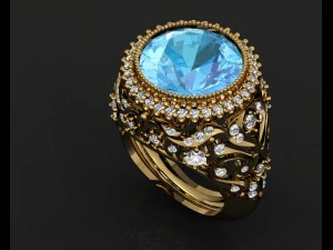 ジュエリーリング 3Dモデル