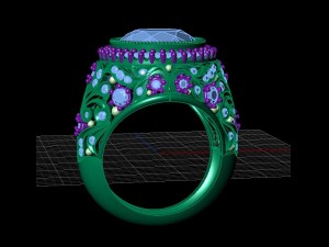 jewellery ring 3D 모델