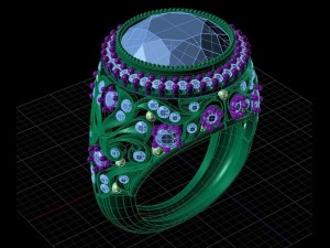 jewellery ring 3D 모델