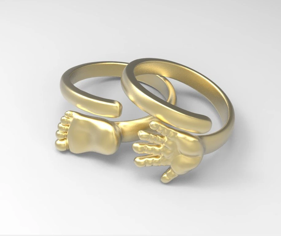 ring 3D Model .c4d .max .obj .3ds .fbx .stl .blend 